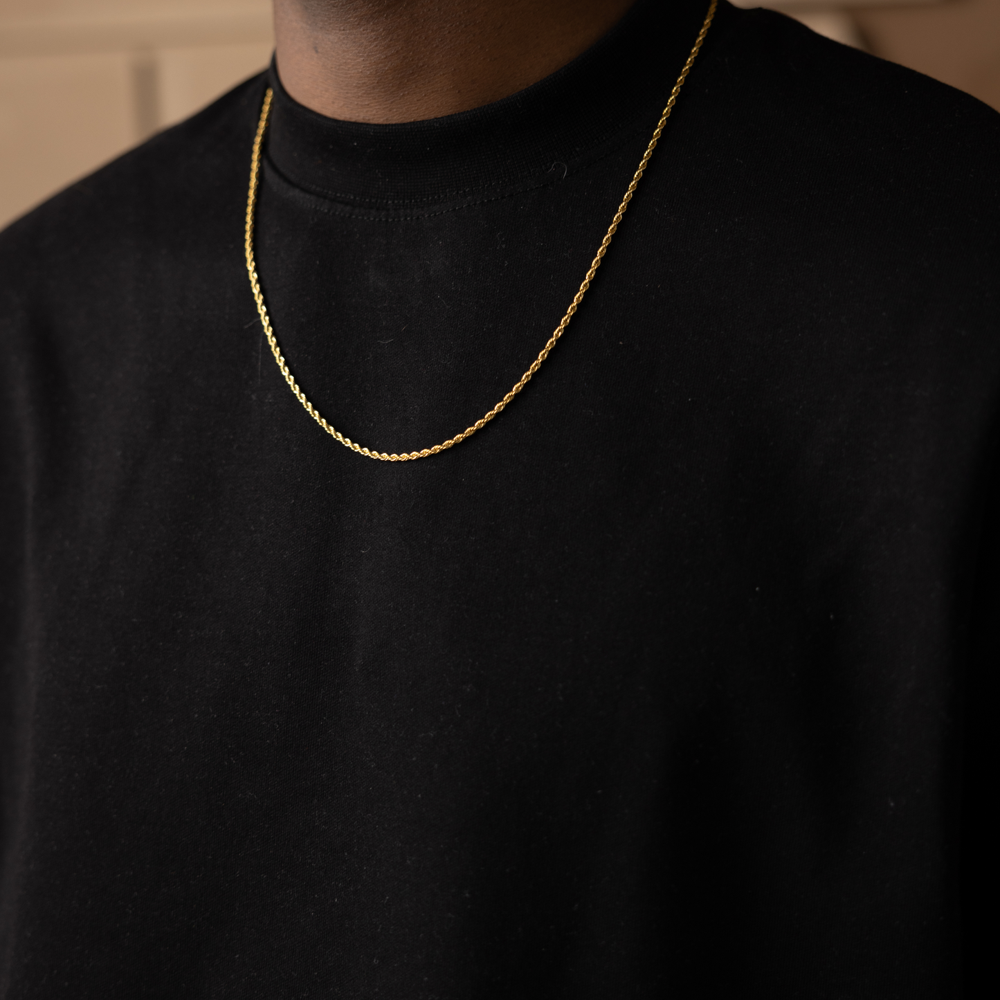 Wave chain 3mm (Gold)