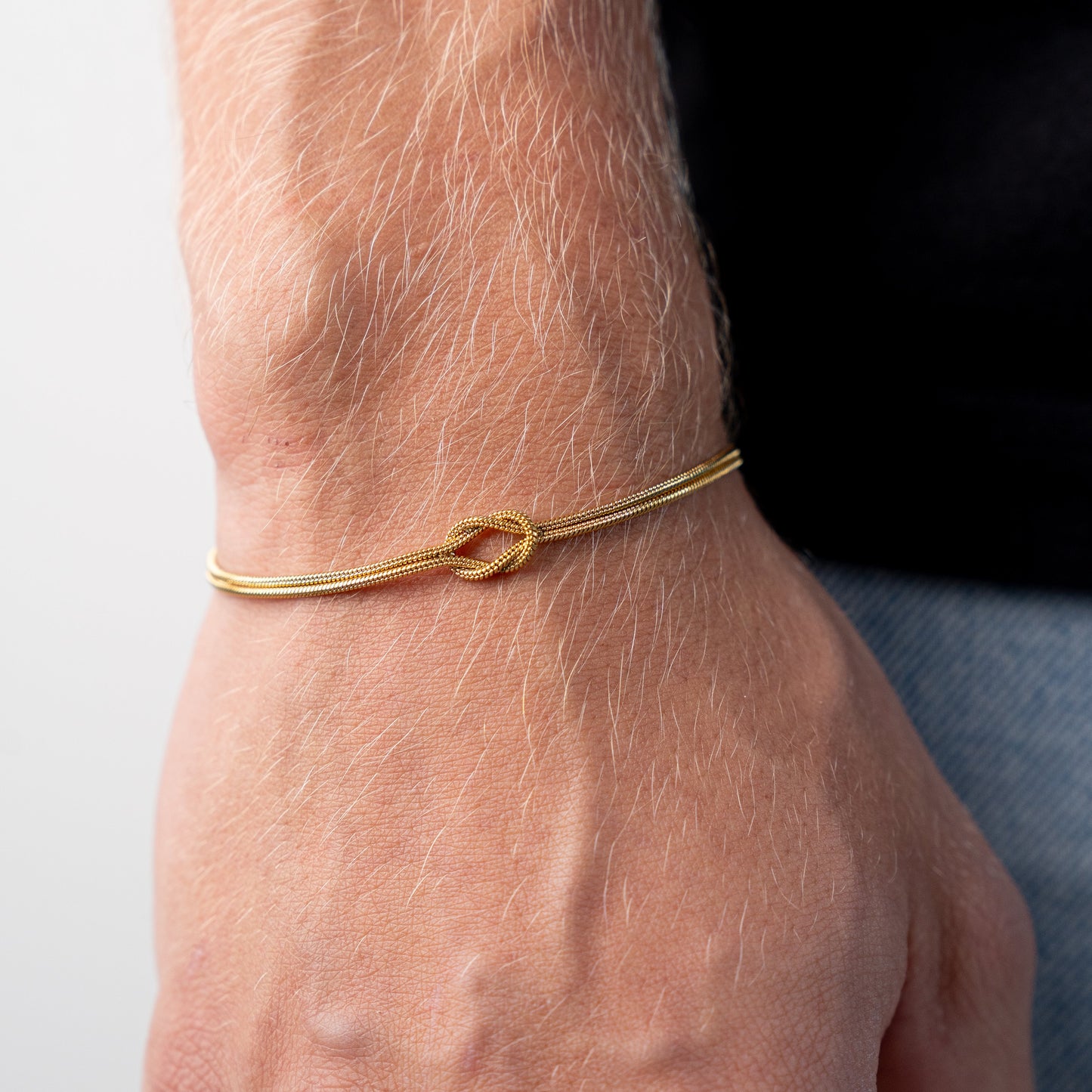 Never ending bracelet 1.5mm (gold)