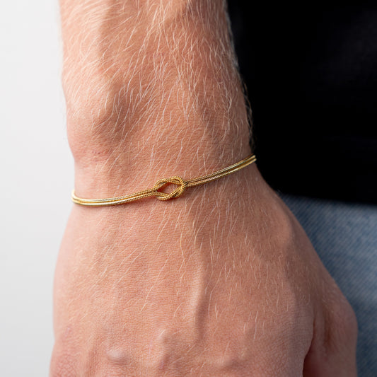 Never ending bracelet 1.5mm (gold)